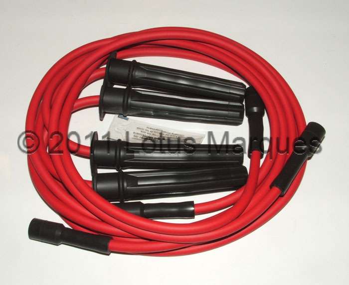 RED 8MM PERFORMANCE IGNITION LEADS WILL FIT LOTUS EXCEL ESPRIT 2.2  QUALITY LEAD 