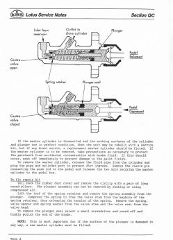 Esprit Lotus Service Notes, Section QC, page 4