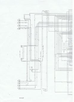 Lotus Elan S4 wiring diagram, rear section