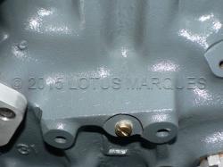 Lotus twin cam engine number