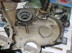 Badly corroded Lotus twin cam water pump