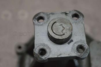 Lotus esprit water pump with welded drive flange