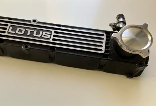 Lotus twin cam oil filler cap, aluminium alloy