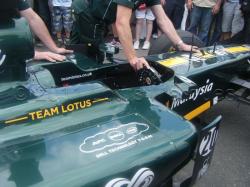 Current Lotus F1 car