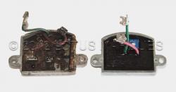 Faulty voltage regulator and replacement